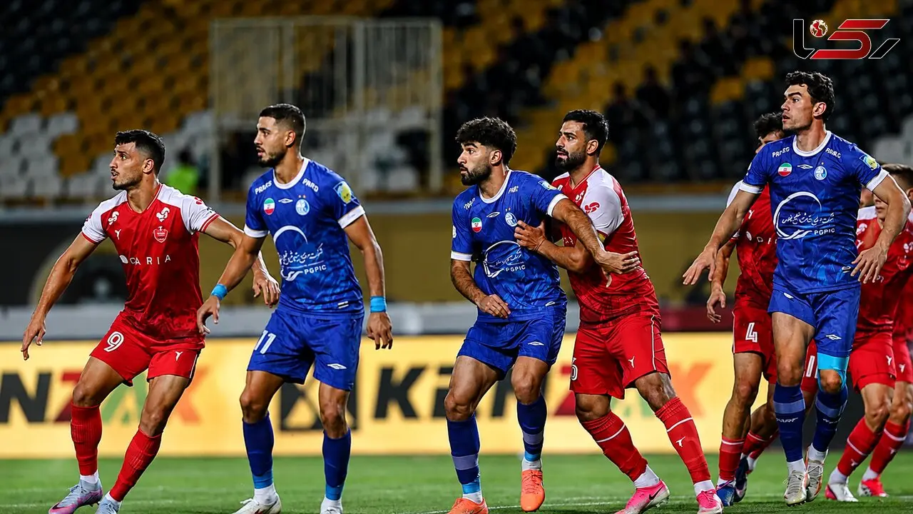 دربی 107 با تقسیم امتیاز  به پایان رسید / استقلال ۱ - ۱ پرسپولیس + فیلم گل ها