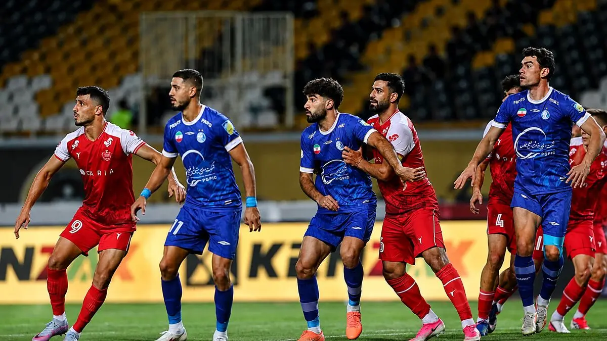 دربی 107 با تقسیم امتیاز به پایان رسید / استقلال ۱ - ۱ پرسپولیس گل ها