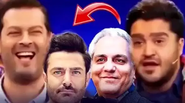 فیلم تقلید صدای معرکه رضا گلزار و مهران مدیری به سبک اعجوبه طنز کشور/ فقط خودشون نبینن !