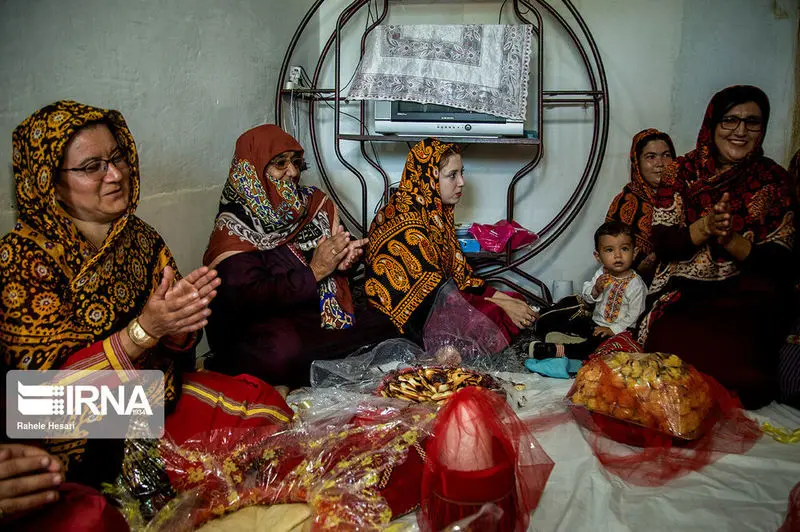 تصاویر | رسم و رسوم‌های زیبا از عروسی ترکمن