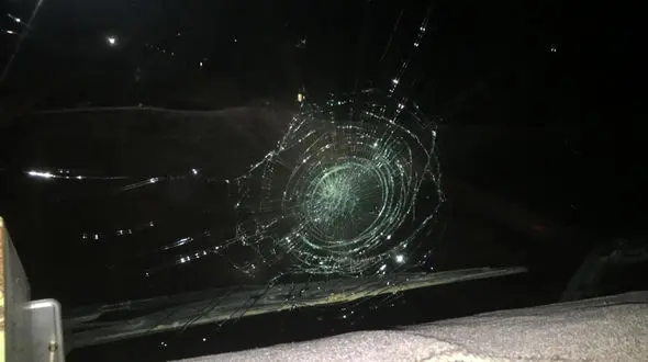 این مردان به کامیون ها و خودروها سنگ می زدند! 