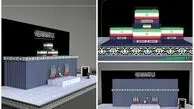 آماده شدن جایگاه وداع با رهبر شهید + فیلم