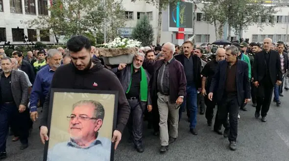 تشییع پیکر نخستین استاندار گلستان 