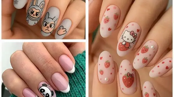 مدل‌ های کارتونی و فانتزی ناخن: انتخابی خاص برای هر فصل