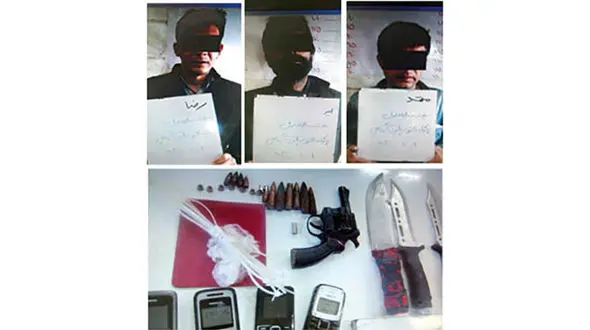 اقدام وقیحانه 3 دزد مسلح با زن و شوهر در مقابل چشمان  کودک 7 ساله + عکس