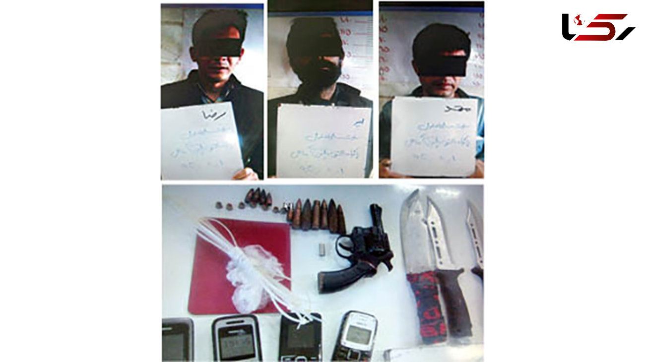 اقدام وقیحانه 3 دزد مسلح با زن و شوهر در مقابل چشمان  کودک 7 ساله + عکس