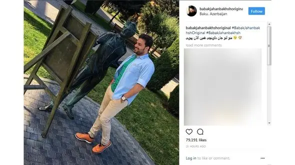 خواننده معروف در کنار داوینچی+ عکس