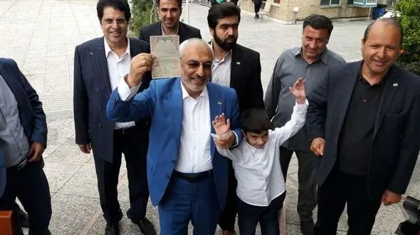 زاهدی داوطلب انتخابات ریاست‌جمهوری شد + عکس
