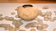 727 قطعه سکه دوران اشکانیان در لامرد کشف شد