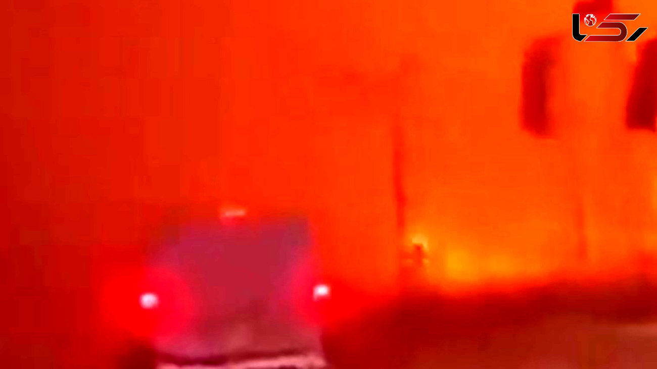 فیلم انفجار و آتش سوزی هولناک در خط لوله نفت کرکوک  