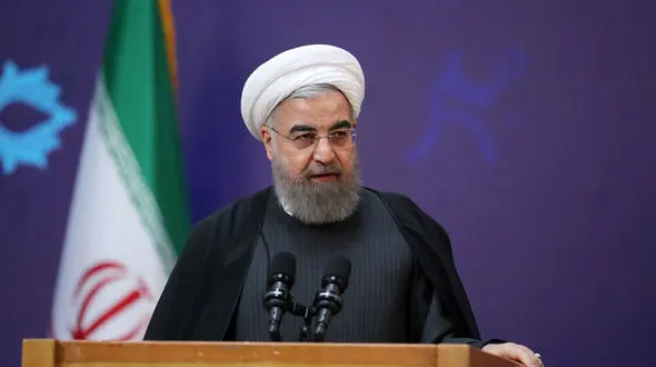 سخنان روحانی در دانشگاه تهران