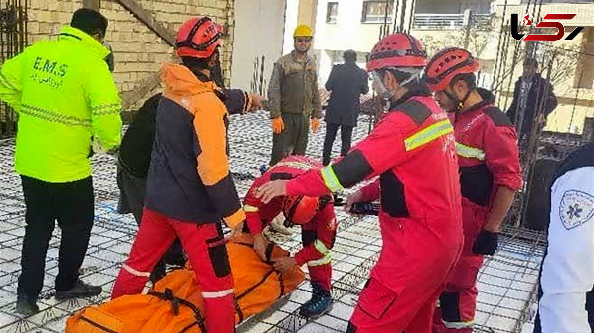 کارگر ساختمانی در حادثه ریزش آوار تهران جان خود را از دست داد