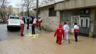 امداد رسانی هلال احمر به ۵۳۰۰ سیل زده در ایلام