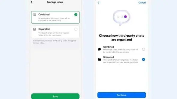 نحوه ادغام واتساپ با سایر پیام‌ رسان‌ ها 