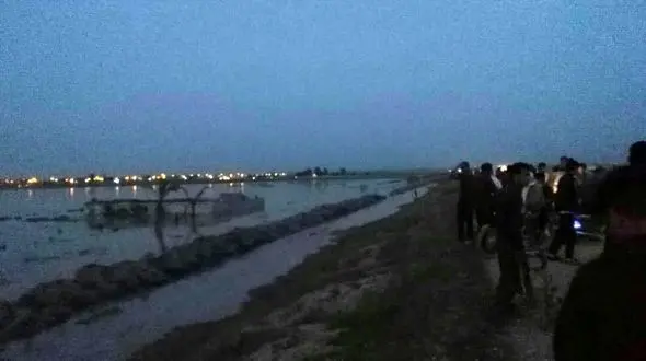 اعلام وضعیت اضطراری در گوریه شوشتر / تنها 300 متر باقی مانده است + عکس 