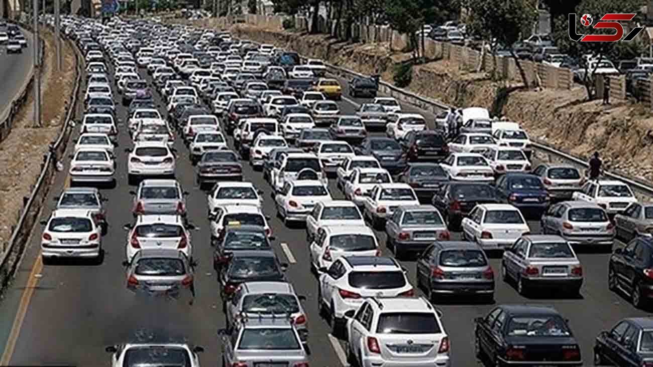وضعیت ترافیکی راه های کشور در 17 آبان