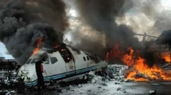 مرگ 5مقام آژانس کنترل مرزاروپا در سقوط آتشین هواپیما+عکس