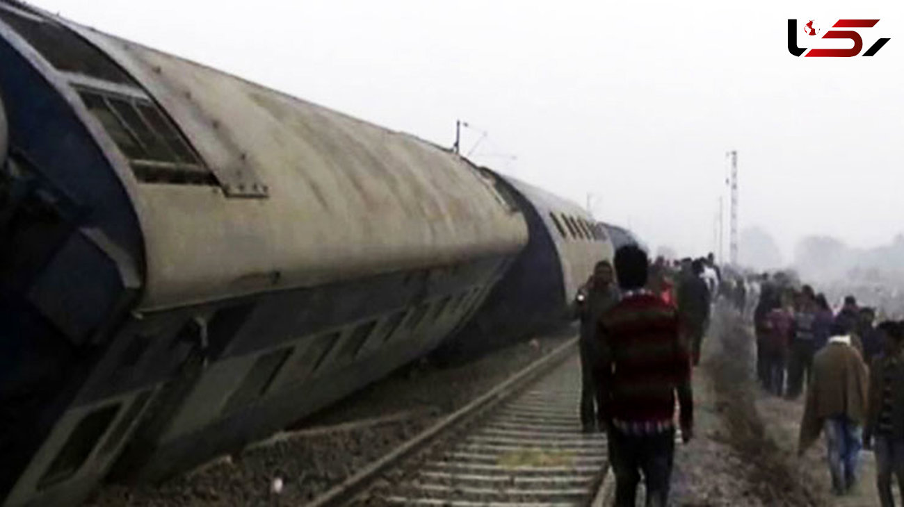 مرگ دلخراش 33 زن و مرد هندی در خروج قطار از ریل