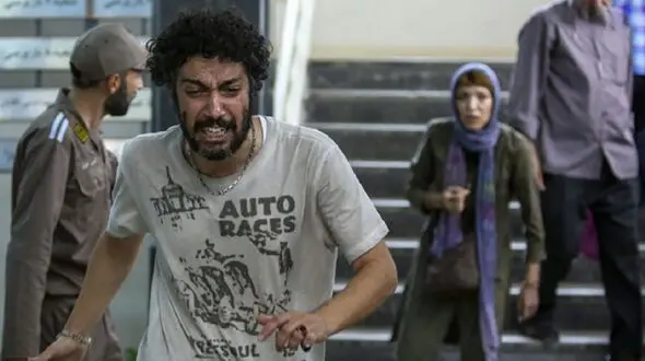  مهدی زمین پرداز بازیگر فیلم علفزار، در نقش فرمانده دفاع مقدس