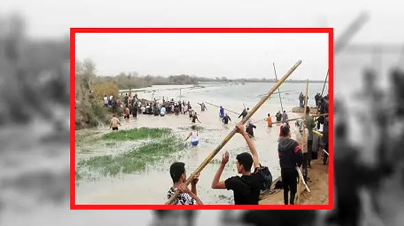 شهر رفیع هویزه تخلیه شد/وحشت به جان مردم افتاد ! + عکس