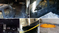 مرگ یک زن تهرانی در آتش سوزی هولناک برج +عکس و فیلم