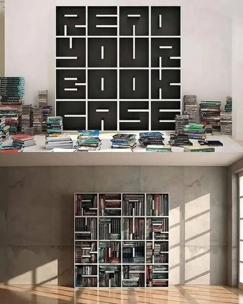 کتابخانه های خانگی بانمک