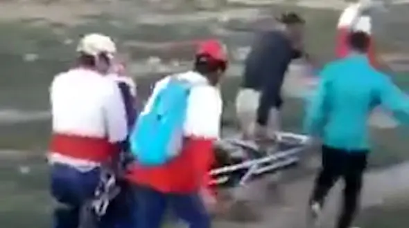 بلای وحشتناک بر سر زن 35 ساله در دنا / هلی کوپتر به دادش رسید +  فیلم