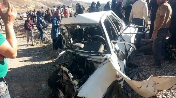 تصادف مرگبار در جاده یاسوج _ پاتاوه 