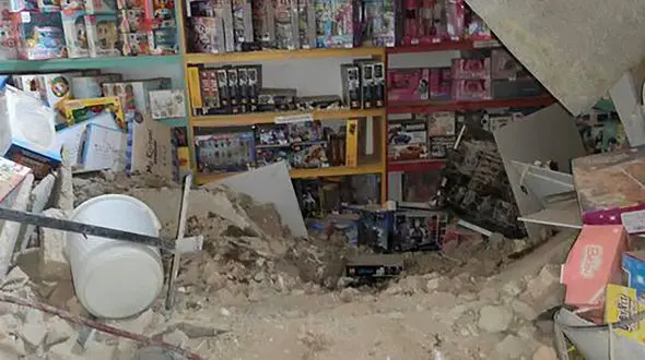 زنده زنده دفن شدن دختر تهرانی در آوار یک مغازه / عزرائیل به او رحم کرد