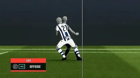 جنجالی ترین آفساید سال در بازی بارسا - سوسیداد