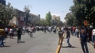 شعارهای عجیب و ساختارشکن معترضین در شیراز  + فیلم و عکس 