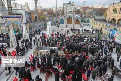  مراسم تشییع شهید فخری زاده با حضور فرماندهان عالی نیرو‌های مسلح صبح دوشنبه ۱۰ آذر ۱۳۹۹ در ستاد وزارت دفاع‎ برگزار شد. 