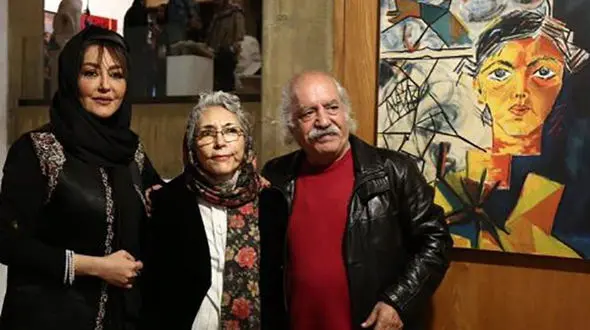 برگزاری نمایشگاه نقاشی های مادر شقایق و گلشیفته فراهانی! عکس