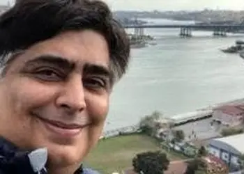 عکس/ کیک تولد 51 سالگی رضا شفیعی جم باخلاقیت تحسین برانگیز اُوستا قنّاد تهرانی در طراحی کیک خوشمزه دایره ای / مبارکاا باشه