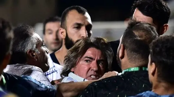 عصبانیت شدید ساپینتو پس از موقعیت‌سوزی شهباززاده+فیلم