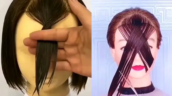 چطور موهای مان را چتری بزنیم؟ + فیلم