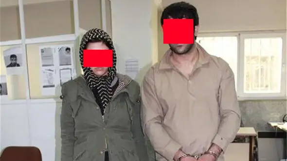 پسری با دوست دخترش به سرقت می رفت ! + عکس و جزییات