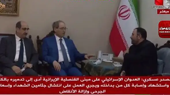 وزیر خارجه سوریه با سفیر ایران در دمشق دیدار کرد