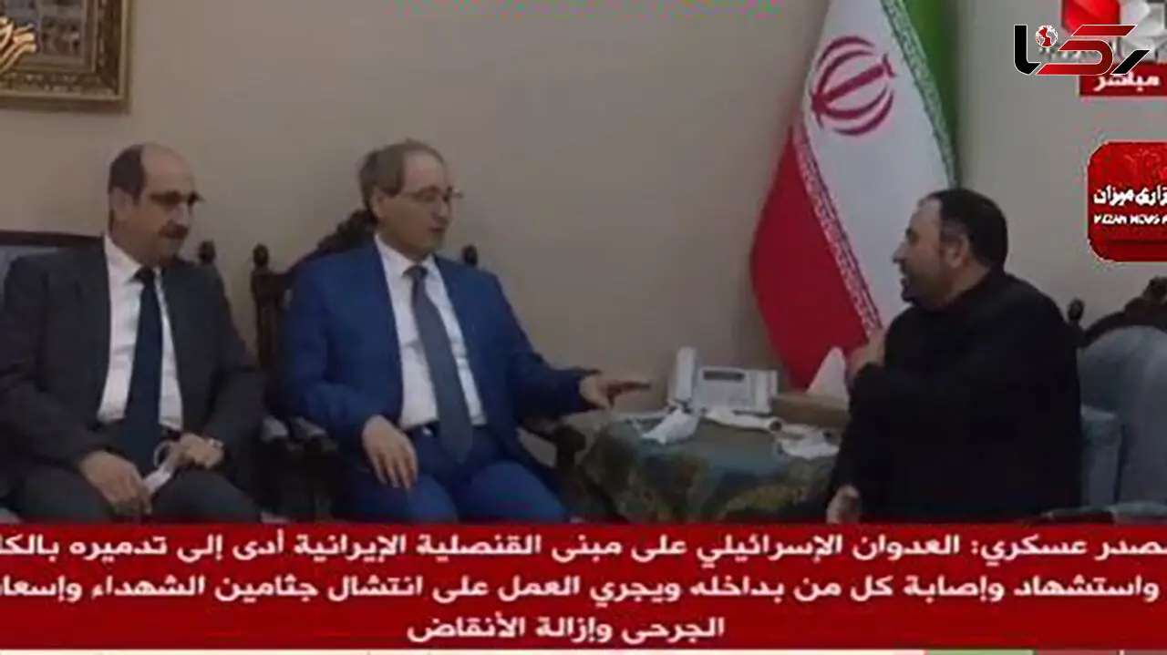وزیر خارجه سوریه با سفیر ایران در دمشق دیدار کرد