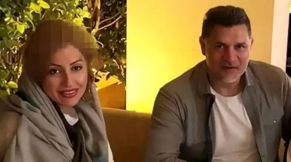 عکس / علی دایی مهمان رستوران شیک و لوکس فریبا نادری شد/ چشمای خسته خانم بازیگر از خوشحالی برق میزنه !