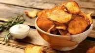 طرز تهیه چیپس توخالی خانگی؛ ترفند ساده‌ای که همه را شگفت‌زده کرد + فیلم