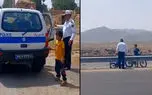 اقدام به‌ موقع پلیس راه راهور فراجا برای نجات 2 نوجوان گرفتار در آزادراه کاشان - نطنز