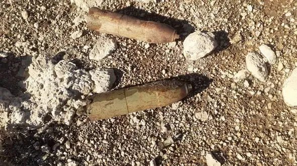 کشف تجهیزات جنگی در حیات وحش کرمانشاه 