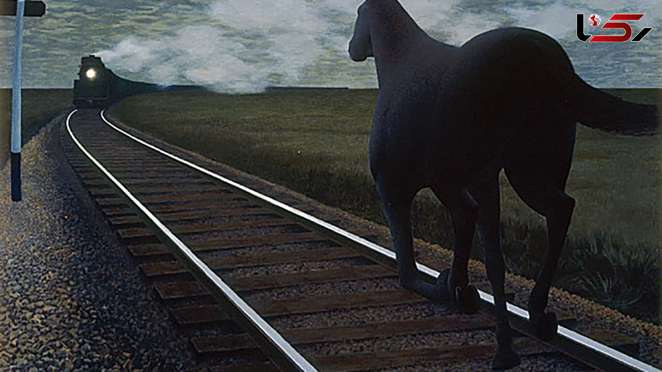 فیلم لحظه گرفتار شدن یک اسب بین 2 قطار مسافربری / معجزه در زنده ماندن