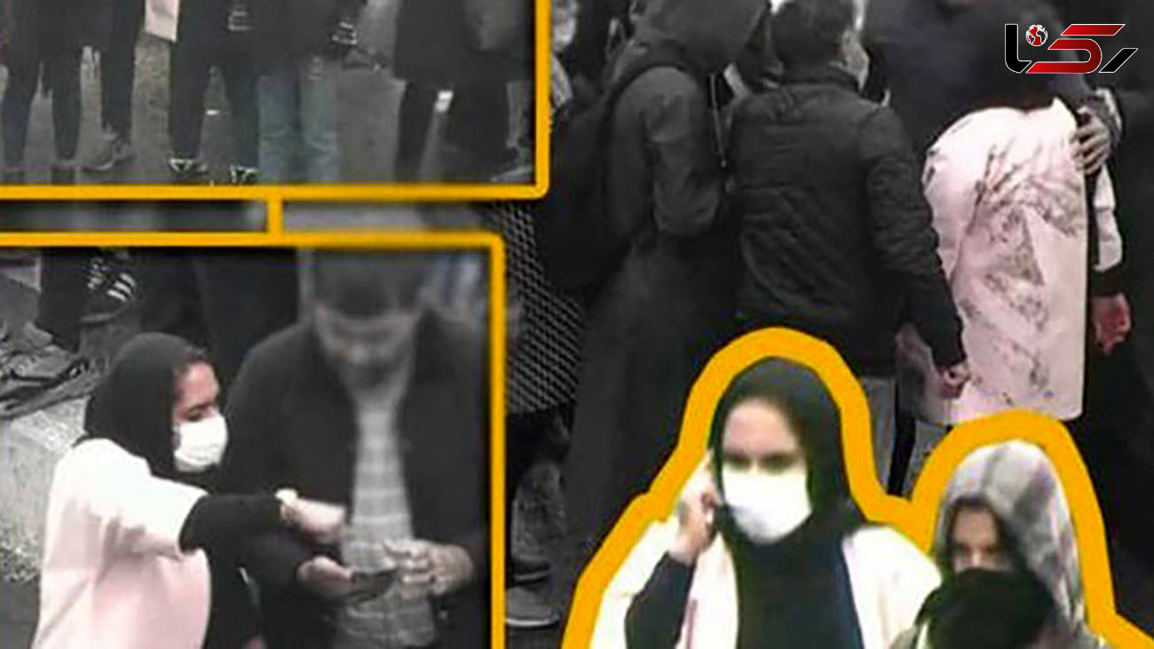 فیلم دختر بی حجاب که در بازار قزوین شعار می داد ! + فیلم لحظه بازداشت و اعترافات خانم روانشناس !