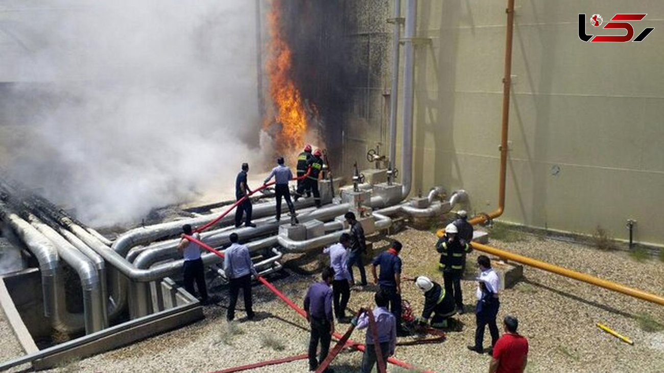  آتش‌سوزی در نیروگاه سمنان