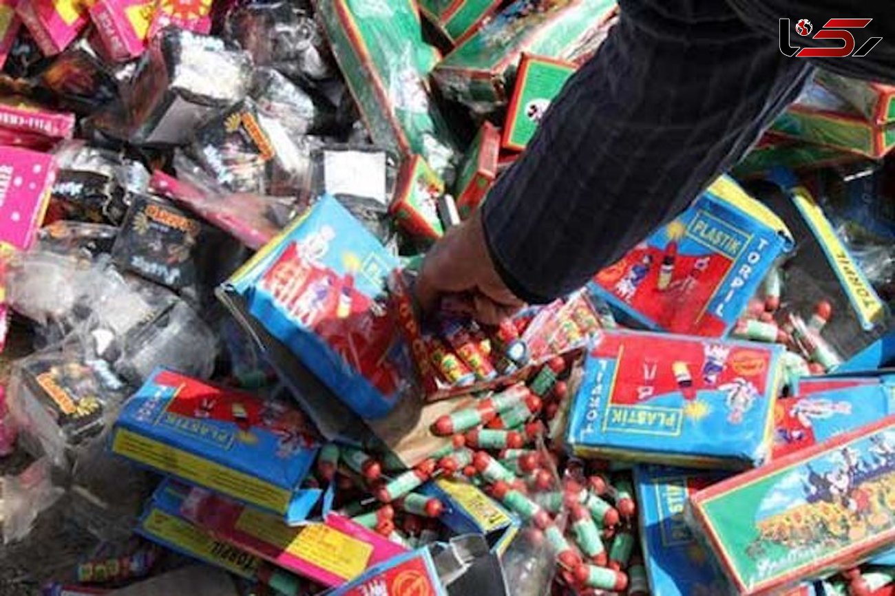 کشف  15 هزار مواد محترقه غیرمجاز در کنگاور 
