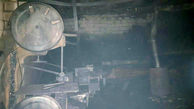 آتش سوزی کارگاه تولیدی مبل و صندلی در بزرگراه آزادگان 