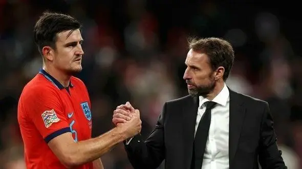 شوخی ساوت گیت: مگوایر بهترین مدافع انگلیس است !