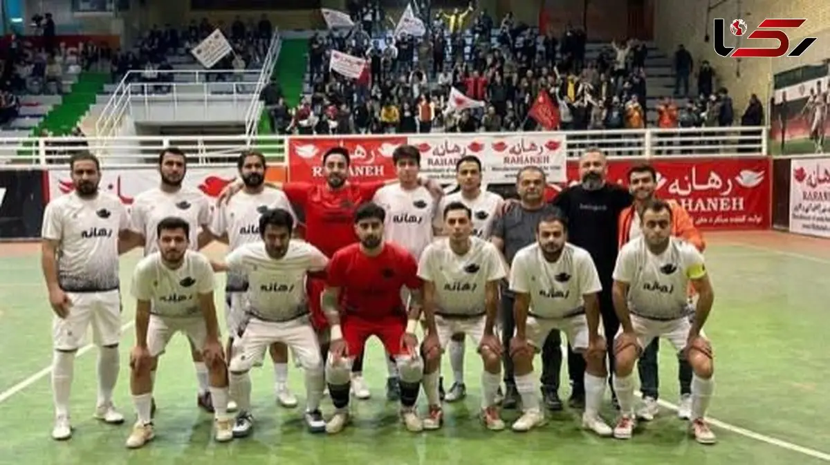 مسابقات فوتسال جام رمضان باشگاه های ساوه/ شروع توفانی تیم رهانه